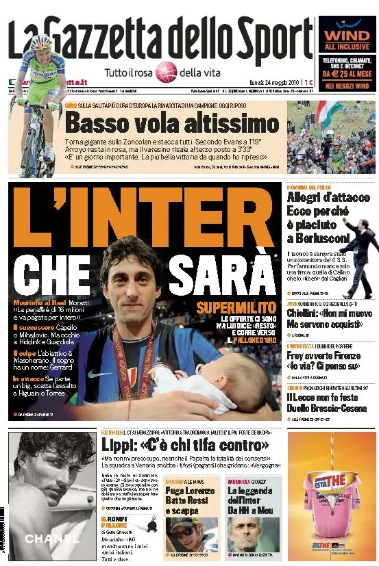 La Gazzetta dello Sport (24-05-10)