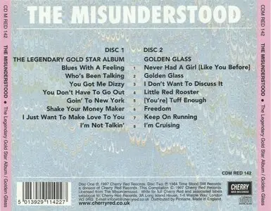 The Misunderstood ‎– The Legendary Goldstar Album / Golden Glass (1997)