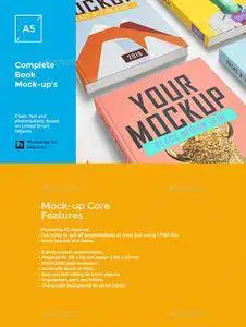 GraphicRiver - Book Cover Mock-ups