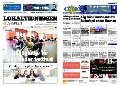 Lokaltidningen Österlen – 29 september 2018