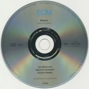 Jan Garbarek / Egberto Gismonti / Charlie Haden - Magico-Carta De Amor (2012) [2CD] {ECM 2280/81}