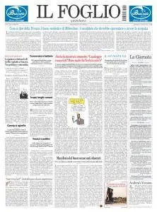 Il Foglio - 11 Aprile 2017