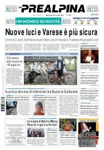 La Prealpina - 25 Ottobre 2017