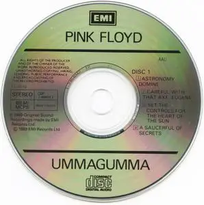 Pink Floyd - Ummagumma (1969) {1992, Reissue}