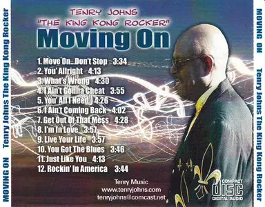 Tenry Johns - The King Kong Rocker - Moving On (2008)