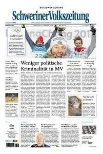 Schweriner Volkszeitung Bützower Zeitung - 12. Februar 2018