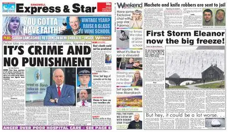 Express and Star Sandwell Edition – January 06, 2018