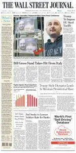 The Wall Street Journal - May 31, 2018