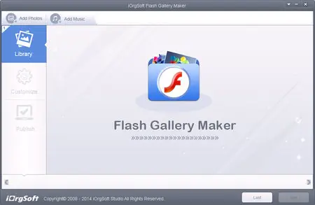 iOrgSoft Flash Gallery Maker 1.0.1