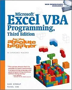 Microsoft® Excel® VBA Programming for the Absolute Beginner