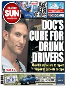 Toronto Sun 24 August 2014