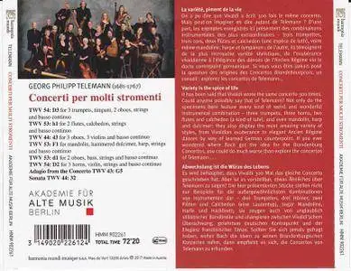 Akademie Fur Alte Musik Berlin - Telemann: Concerti per molti stromenti (2017)