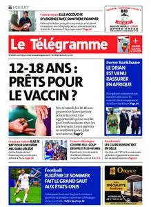 Le Télégramme Lorient – 14 juin 2021