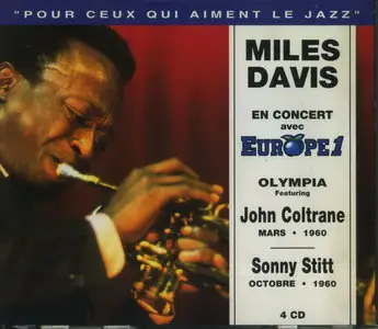 Miles Davis - En Concert avec Europe 1: Olympia ft. John Coltrane (Mars 1960) & Sonny Stitt (Octobre 1960) [4CD] {1994 TREMA}