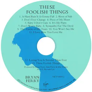 Bryan Ferry - These Foolish Things (1973) HDCD, Japanese Remastered 2007
