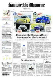 Hannoversche Allgemeine Zeitung - 09. August 2017