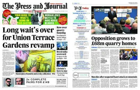 The Press and Journal Aberdeen – March 29, 2018