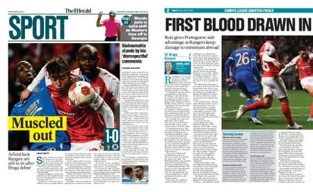 The Herald Sport (Scotland) – April 08, 2022