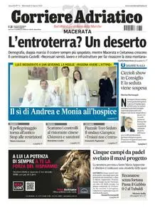 Corriere Adriatico Macerata - 15 Marzo 2023