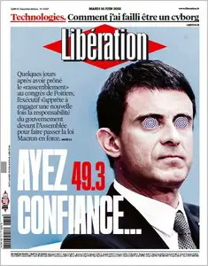 Libération du Mardi 16 Juin 2015