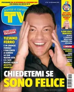 TV Sorrisi e Canzoni – 26 novembre 2019