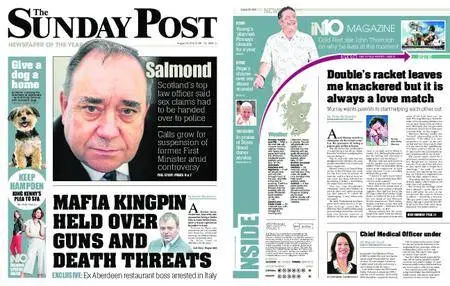 The Sunday Post Scottish Edition – August 26, 2018