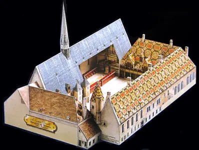 Detailed Architectural Paper Model (N°19)