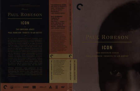 Paul Robeson: Portraits of the Artist (The Criterion Collection) [4 DVD9s] [Re-post]