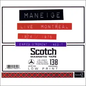 Maneige - Live Montreal 1974 / 1975 (1998) Digipak