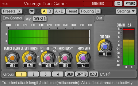 Voxengo TransGainer v1.6 VST VST3 (x86 / x64)