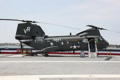 UH-46A (150954) Sea Knight Walk Around