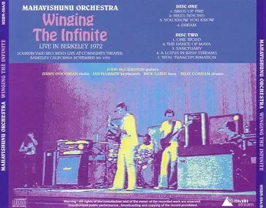 Mahavishnu Orchestra - Winging The Infinite (2CD) (2004)