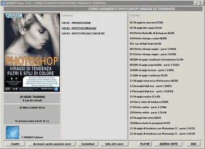Grafica Digital Foto n.82 - Video Corso Photoshop Viraggi di Tendenza