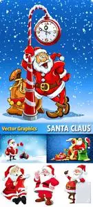 Santa Claus Vector Graphics