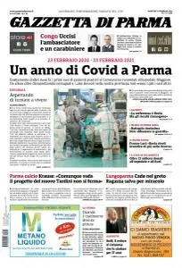 Gazzetta di Parma - 23 Febbraio 2021