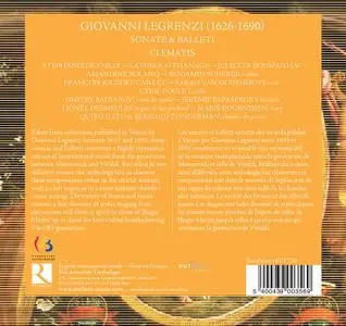 Clematis - Giovanni Legrenzi: Sonate & Balletti (2016)