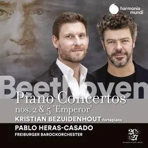 Kristian Bezuidenhout - Beethoven: Piano Concertos Nos. 2 & 5 "Emperor" (2020) [Official Digital Download 24/96]