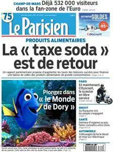 Le Parisien du Mercredi 22 Juin 2016