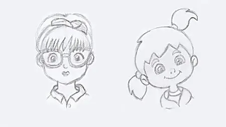 Fundamental Drawing Skill: How to Draw Child's Head and Face