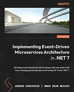 Implementing Event-Driven Microservices Architecture in .NET 7: Develop event-based distributed apps that can scale (repost)