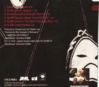 Onyx - Slam (Europe CD5) (1993) {JMJ/Chaos Recordings}
