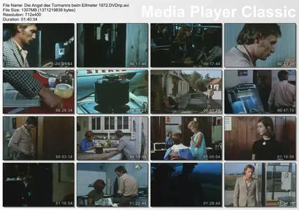 Die Angst des Tormanns beim Elfmeter (1972) [Re-UP]