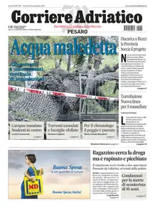 Corriere Adriatico Pesaro - 20 Settembre 2024