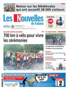 Les Nouvelles de Falaise - 22 Août 2024