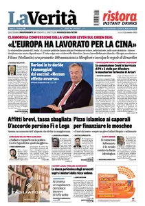 La Verita - 21 Ottobre 2025
