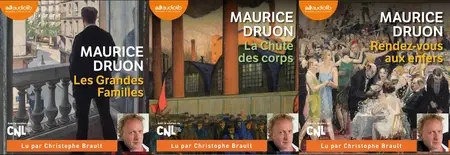 Maurice Druon, "Les grandes familles", 3 tomes