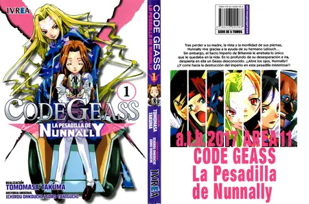 Code Geass: La Pesadilla de Nunnally (serie completa)