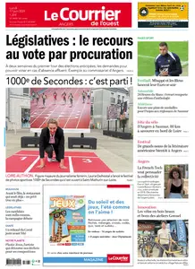 Le Courrier de l'Ouest Angers - 17 Juin 2024