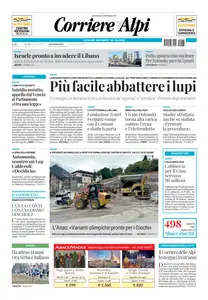 Corriere delle Alpi - 26 Settembre 2024