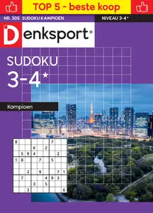 Denksport Sudoku 3-4 kampioen - 28 November 2024